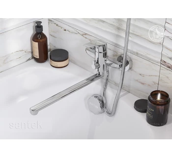 Смеситель Santek Форт для ванны длинный излив WH5A12004C001