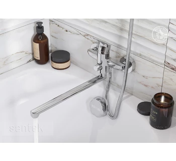 Смеситель Santek Форт для ванны длинный излив WH5A12004C001