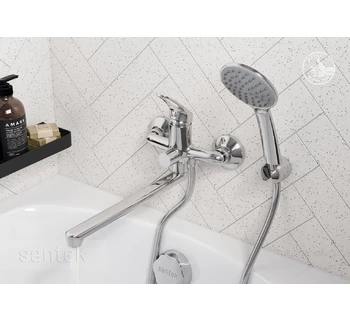 Смеситель Santek Баус для ванны длинный излив WH5A12010C001