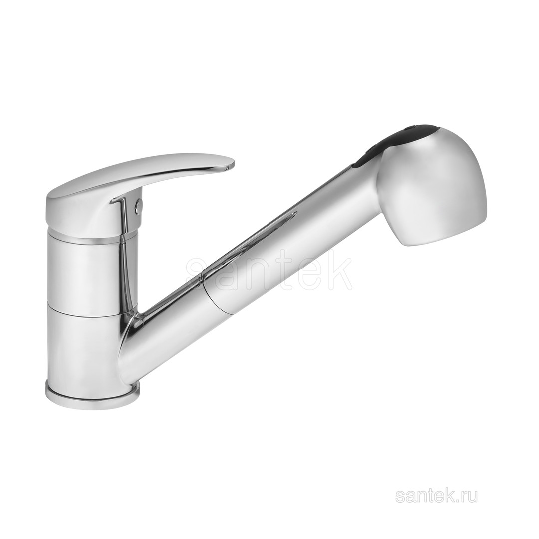 Смеситель Santek Мавис кухонный выдвижной излив WH5A42011C001