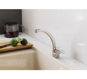 Смеситель Santek Мавис кухонный высокий излив WH5A41011C001