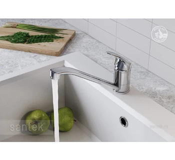 Смеситель Santek Мавис кухонный излив 215мм WH5A40011C001