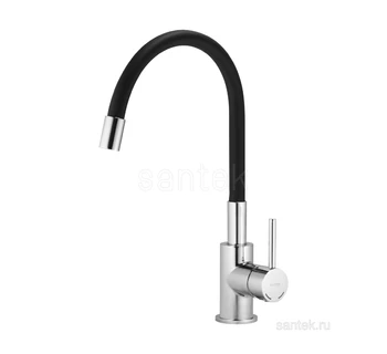 Смеситель Santek Тесио кухонный гибкий излив WH5A44012C001