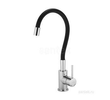 Смеситель Santek Тесио кухонный гибкий излив WH5A44012C001