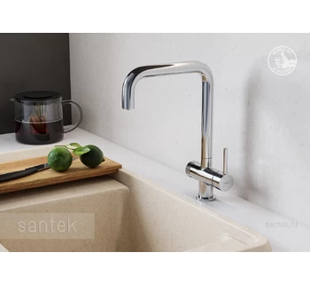 Смеситель Santek Тесио кухонный с подключением фильтра WH5A43012C001