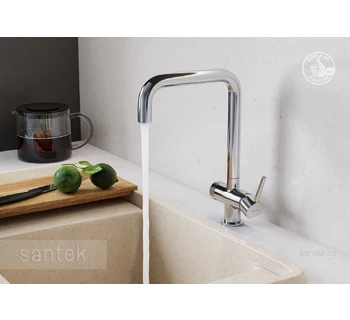 Смеситель Santek Тесио кухонный с подключением фильтра WH5A43012C001
