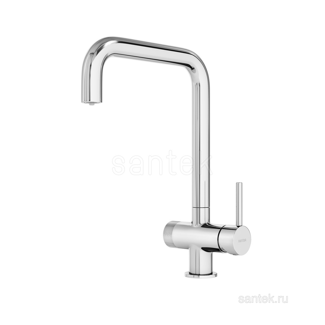 Смеситель Santek Тесио кухонный с подключением фильтра WH5A43012C001