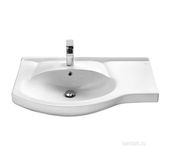 Раковина для ванной Santek Коралл 83 1WH110228 с правым крылом