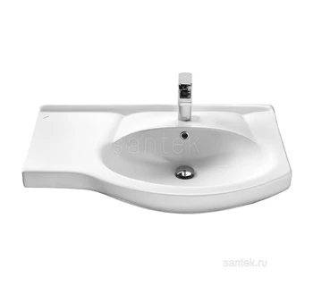 Раковина для ванной Santek Коралл 83 1WH110225 с левым крылом