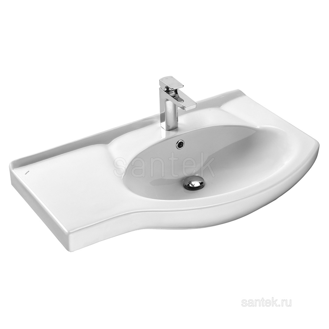 Раковина для ванной Santek Коралл 83 1WH110225 с левым крылом